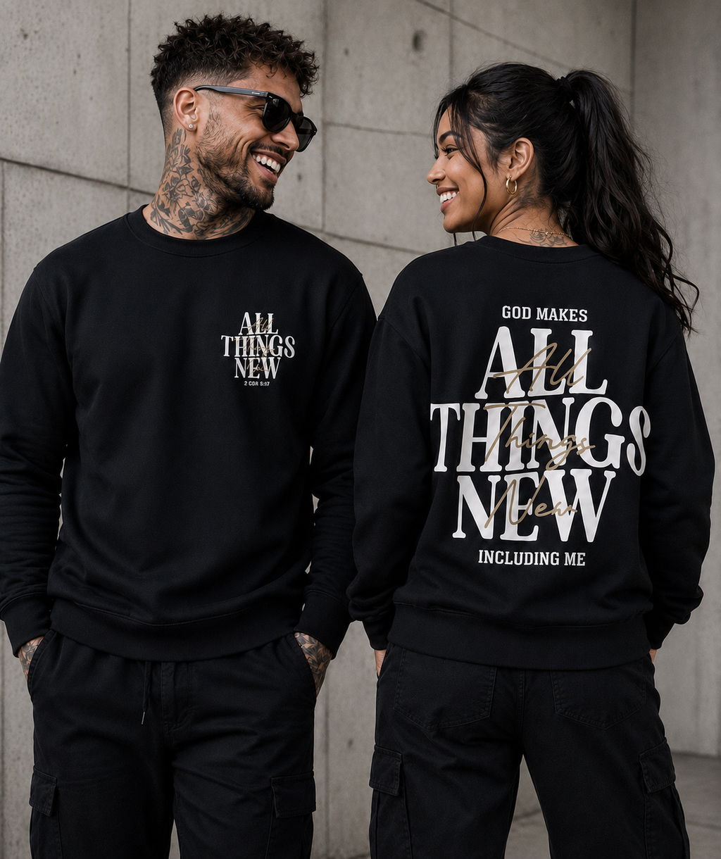 Essential Heavyweight ALL THINGS NEW  Sweatshirt
