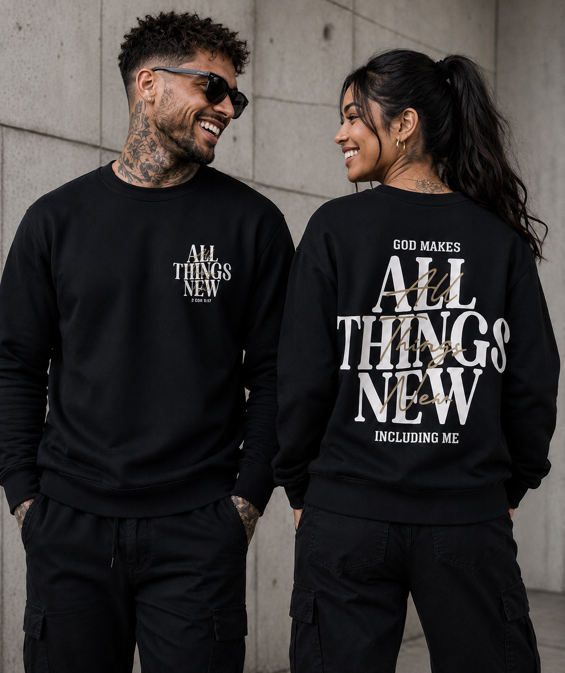 Essential Heavyweight ALL THINGS NEW  Sweatshirt