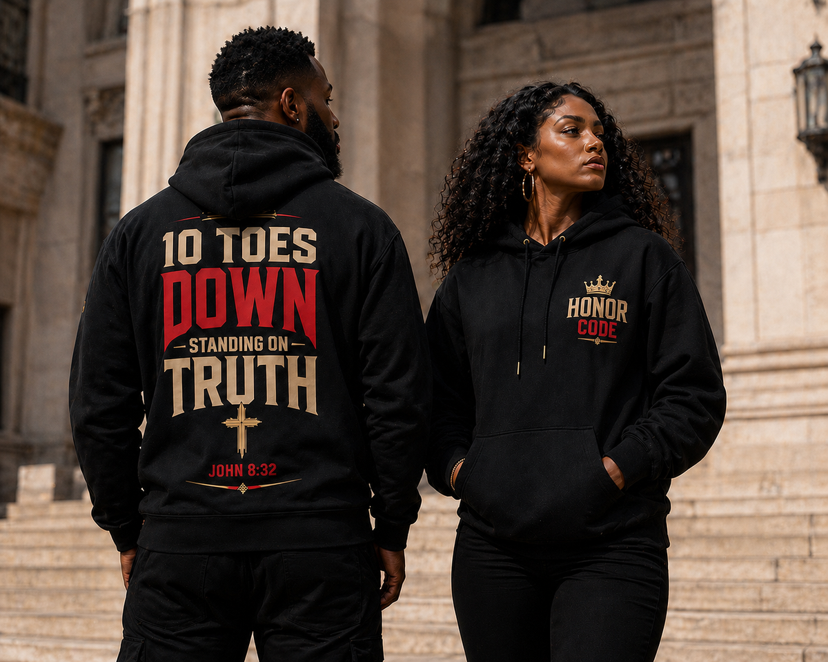 10 TOES DOWN Oversize Hoodie - *LIMITED TIME ONLY*