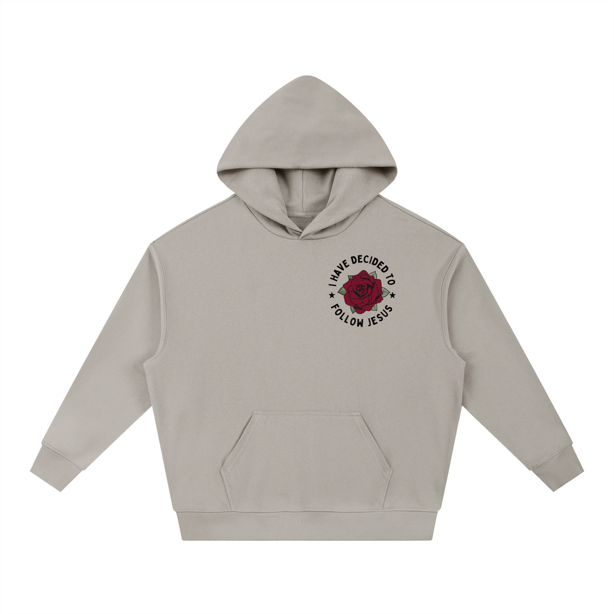 Essential Boxy Heavyweight Drop-Shoulder Hoodie