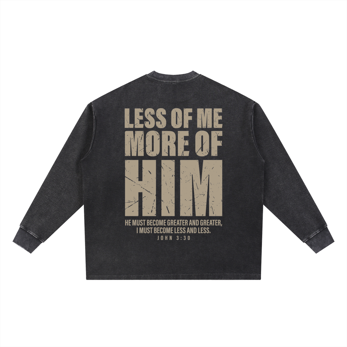 Premium Oversized "Less of Me" Tee